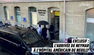 Exclusif : l’arrivée de Neymar à l’hôpital américain de Neuilly