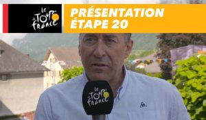 Présentation - Étape 20 - Tour de France 2018