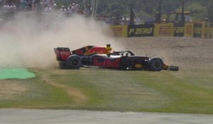Grand Prix de Grande-Bretagne - Un mauvais vendredi pour Max Verstappen