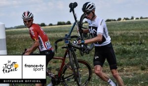 Tour de France 2018 : Première chute massive sur le Tour !! Démare piégé !