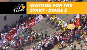 En attendant le départ / Waiting for the start - Étape 2 / Stage 2 - Tour de France 2018