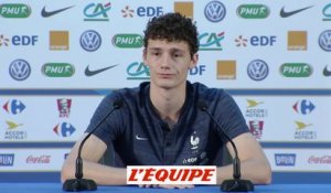Pavard «Giroud mouille le maillot» - Foot - CM 2018 - Bleus