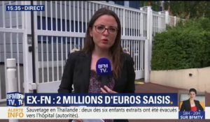 Ex-FN: 2 millions d’euros saisis par la justice