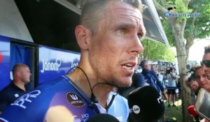 Tour de France 2018 - Philippe Gilbert : Avec Julian Alaphilippe, on ne s'est pas rendu compte qu'il y avait eu une chute"