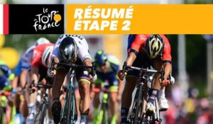 Résumé - Étape 2 - Tour de France 2018