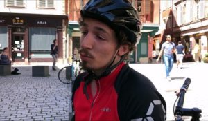 En Alsace, la grève des livreurs à vélo ne prend pas