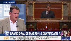 Discours de Macron devant le Congrès: "C’était long et fastidieux" (Aliot)