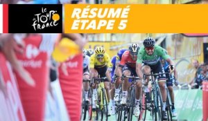 Résumé - Étape 5 - Tour de France 2018