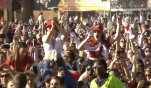 Coupe du Monde 2018 - À Hyde Park, 30.000 supporters anglais chantent "It's coming home"