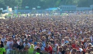 Pluie de bière à Londres durant la demi finale de la coupe du monde