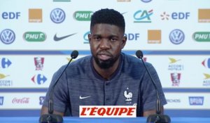 Umtiti «Le match le plus important d'une carrière» - Foot - CM 2018 - Bleus