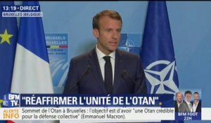 Otan: “Il n’y aura pas de renonciation aux accords de Minsk”, affirme Emmanuel Macron