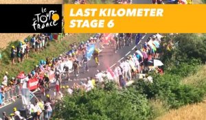 Last kilometer / Flamme rouge - Étape 6 / Stage 6 - Tour de France 2018