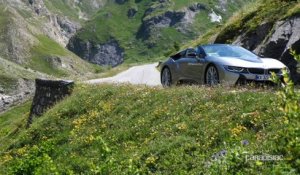 Val d'isere 2018 - Prise en mains de la BMW i8 Roadster