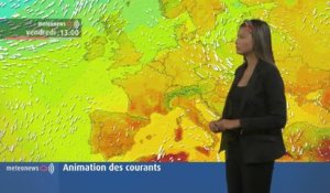 Le bulletin météo du 13-07-2018 04 heures