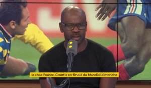 Coupe du monde : "Je pense que l'équipe de France est favorite" pour la finale, explique Lilian Thuram
