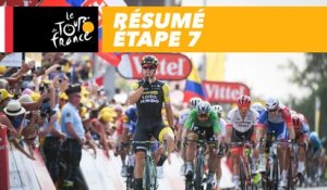 Résumé - Étape 7 - Tour de France 2018