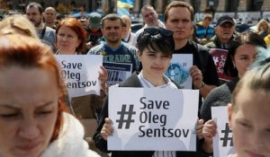 Pression sur Macron pour obtenir la libération d'Oleg Sentsov