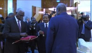 Cameroun, VISITE OFFICIELLE DE M. FAKI MAHAMAT