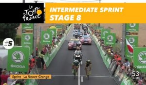 Sprint intermédiaire / Intermediate sprint - Étape 8 / Stage 8 - Tour de France 2018