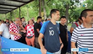 Coupe du monde: les supporters en quête de billets pour la finale