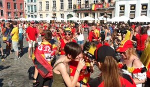 Mons : Belgique-Angleterre, (2-0) les Diables en "petite finale" (3/6).  Vidéo A.E. Ghislain