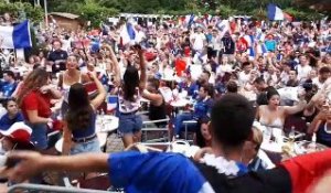 À Aix-les-Bains, on chante La Marseillaise pour célébrer le deuxième but
