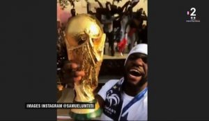 Coupe du monde 2018 : les images tournées par les Bleus sur les Champs-Elysées