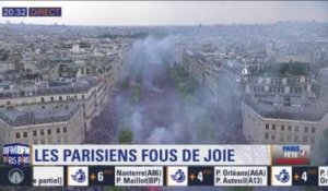 La France championne du monde: écoutez le boucan d'enfer et de joie sur les Champs-Elysées