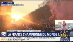 Coupe du monde: une foule immense sur les Champs-Elysée, des images qui entrent dans l'Histoire
