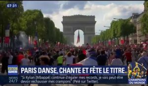 20 ans après… L’incroyable marée humaine sur les Champs-Élysées après la victoire des Bleus