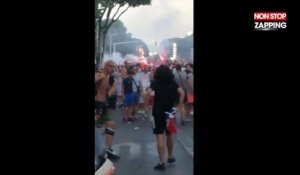 France championne du monde : Des supporters attaquent un bus à Marseille (Vidéo)