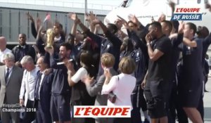 Les Bleus sont arrivés ! - Foot - CM 2018