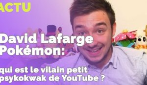 David Lafarge Pokémon: qui est le vilain petit psykokwak de YouTube ?