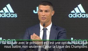 Juventus - Ronaldo : "La Ligue des Champions est un objectif"