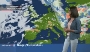 Le bulletin météo du 18-07-2018 05 heures