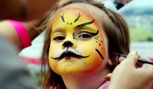 Les plus beaux maquillages de tigre des enfants