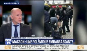 "Certains collaborateurs du ministre ont le droit à avoir un brassard de police, ça leur permet de passer des barrages", explique Dominique Rizet