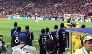 Le sacre du Mondial 2018 des Bleus vu du banc !