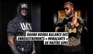Le rappeur Booba balance les propos « menaçants » de Maître Gims sur Instagram