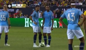 Le Coup franc de Mahrez vs Dortmund