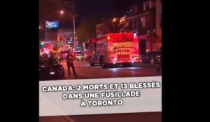 Canada: Un tireur fait un mort et 13 blessés à Toronto