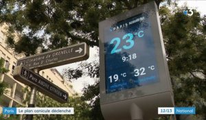 Paris : le plan canicule déclenché