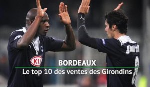 Bordeaux - Le top 10 des ventes des Girondins