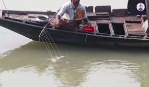 1 poisson à la seconde... Ce pecheur est incroyable