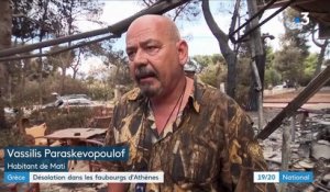 Grèce : désolation dans les faubourgs d'Athènes