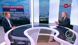 Affaire Benalla : "La République en marche c'est la République des irresponsables", lance Quatennens (LFI)