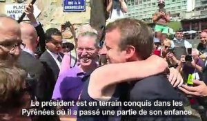 Macron en visite dans les Pyrénées en pleine affaire Benalla