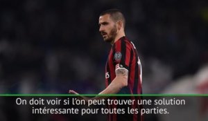 Milan - Leonardo : "Bonucci amerait retourner à la Juve"