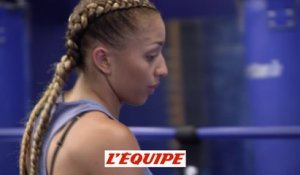 L'entraînement d'Estelle Mossely - Boxe - Gala de Deauville